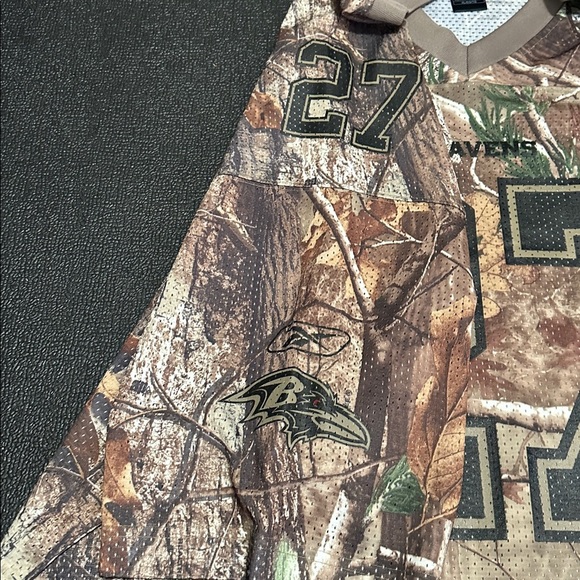 NFL team apparel Men's Camouflage Raven Jersey 27 - Picture 5 of 9